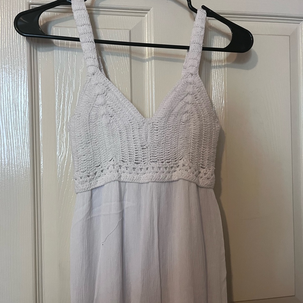 Sincerely Jules Ivory Crochet Dress